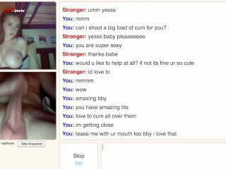 Omegle huge tits sexy goth