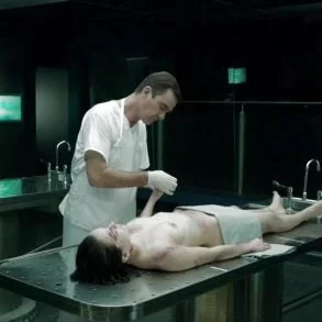 Daisy Ridley naked tits in Silent Witness